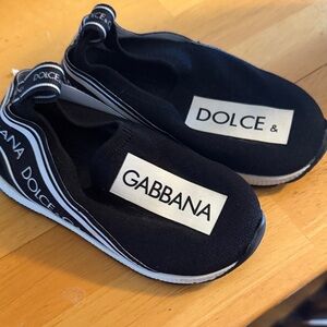 Dolce & Gabbana Kids Black Sneakers